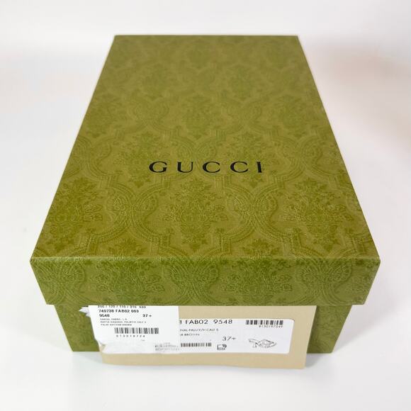 Gucci Interlocking G Raffia Sandal Heel - Women’s 7.5 - Picture 10 of 10